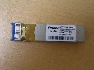 Avago AFCT-57R5ATPZ 4Gb 10km SFP 1310nm Long Wave, LC, IBM 77P6968 - Photo 1/1