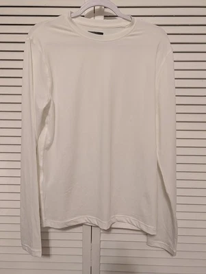 Camisa Atlética PGA TOUR Mediana Blanca Manga Larga, Buen Estado Foto 1 de 4