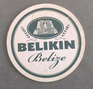 Beer Collectible Bar Coaster ~ BELIKIN Brewing Co ~ Ladyville, BELIZE Since 1969 - Picture 1 of 2