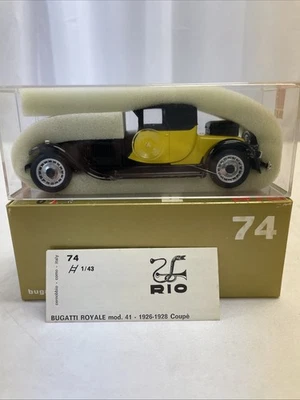Vintage, Rio, #74 Bugatti  Royale Mod.41 1929 1/43 Scale, Die Cast - Image 1 of 4