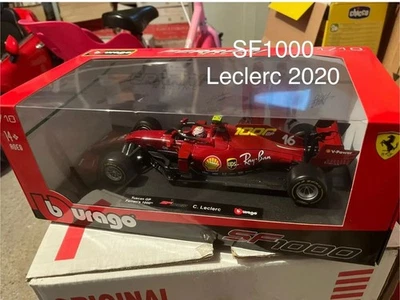 ferrari 1/18 Sf90 Leclerc + Sf1000 Leclerc - Immagine 1 di 2