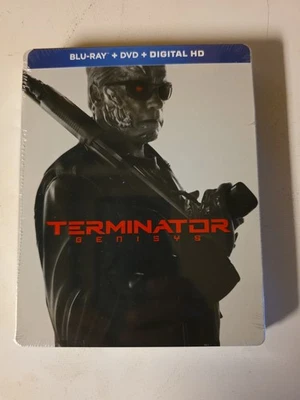 Terminator Genisys   *Steelbook*  (Blu-ray/DVD 2015)  - Image 1 of 2