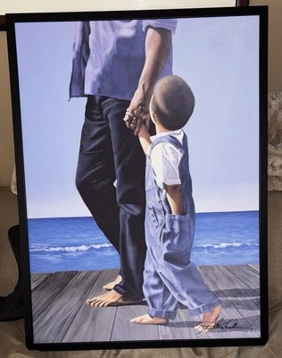 Impresión Giclée Original Steve Walker Firmado y Enmarcado Sobre Lienzo LGBTQ (33x25) Foto 1 de 4