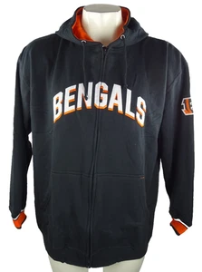 Cincinnati Bengals NFL Majestic Herren Hoodie mit durchgehendem Reißverschluss - Bild 1 von 6