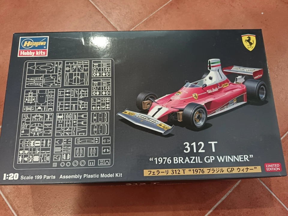 Ferrari 312T "1976 Brazil GP Winner" + Fotoincisioni - Hasegawa 1/20 - Immagine 1 di 4
