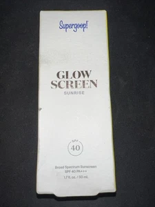 Pantalla Supergoop Glow Sunrise FPS 40 1,7 fl. oz. / 50ml Exp 04/26! - Imagen 1 de 3