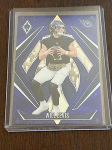 2024 Panini Phoenix Football BLUE WILL LEVIS #'d 26/50 - Bild 1 von 6