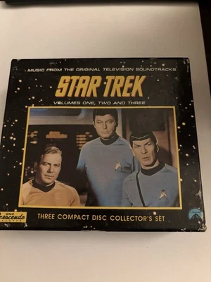 NEW STAR TREK: Original Television Soundtracks Vol. 1 -3  CD Collector Set Foto 1 de 4