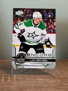 2024-24 Upper Deck Extended Encore Lian Bichsel #E-15 Dallas Stars - Picture 1 of 2
