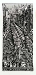 David Welker - Phish Madison Square Garden 2021 variante plateada impresión póster arte - Imagen 1 de 4