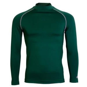 Mens Base Layer Top Long Sleeve Compression Armour Top Thermal Gym Sports Shirt - Picture 1 of 23