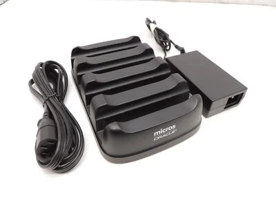 Micros ORACLE 721 DT Research DT317 4 Bay Charging Dock Charger - Image 1 of 4
