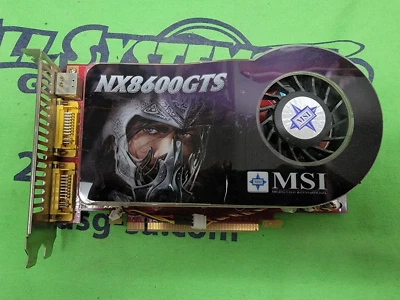 MSI GeForce 8600 GTS 256MB PCI-E Graphics Card- NX8600GTS - Image 1 of 3