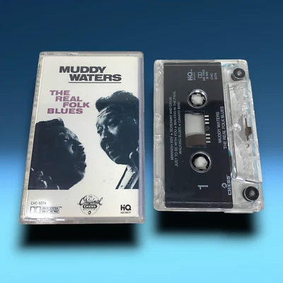 Muddy Waters The Real Folk Blues-Chess MCA 1987 Cassette Tape - Image 1 of 3