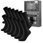 Socken Baumwolle günstig Kaufen-10 Paar Premium Business Socken Herren aus Baumwolle Schwarz Blau Grau ohne Naht