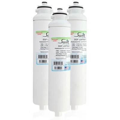 SGF-LGFR06 Fits for LG M7251242FR-06, M7251252FR-06 Refrigerator Filter 3 Pack - Image 1 of 4