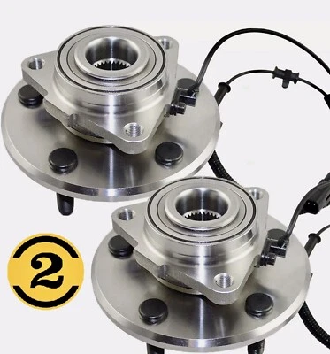 Conjunto de buje de cojinete de rueda delantera para Dodge Ram 1500 2006 2007 2008 2009 ~ 5 orejetas Foto 1 de 4