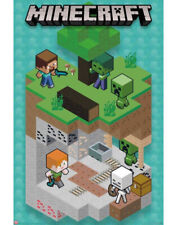 Minecraft Into the Mine Maxi Poster 61x91.5cm / 24x36" 170g/m² - GB Eye