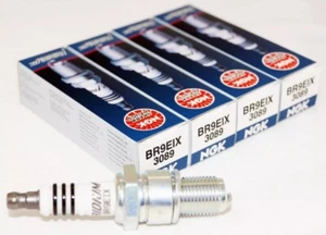 2 pc NGK 3089 BR9EIX SOLID Iridium IX Spark Plugs for IW27 Ignition Wire ei - Picture 1 of 1