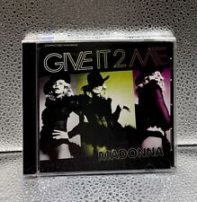 MADONNA GIVE IT 2 ME MAXI-SINGLE CD SEALED w/FACTORY STRIP US 2008