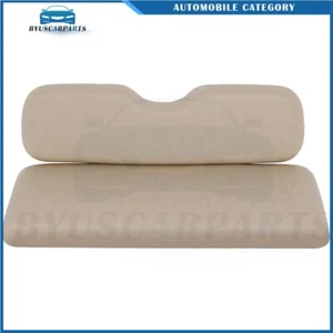 Rear Seat Kits Tan Rear Golf Cart Cushion Set For Madjax & GTW Golf Cart - Picture 1 of 10