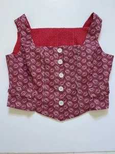 Chaleco rojo para mujer - Imagen 1 de 2
