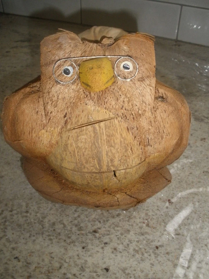 Винтажная кокосовая голова различные животные (на выбор) - Изображение 1 из 1