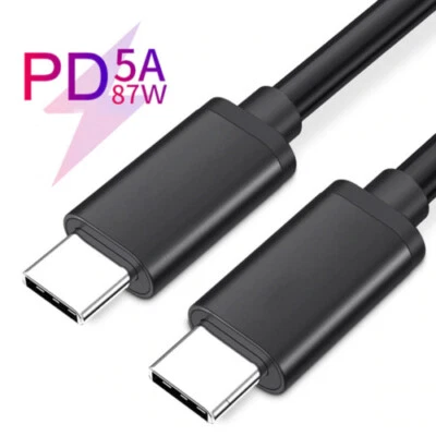 USB 3.1 Type-C Male to USB C Male Sync PD Charging Cable Type C for NoteBook PC - Image 1 of 4