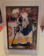 2016-17 Upper Deck Compendium Series 2 Jack Eichel Gold Variation Sabres Knights