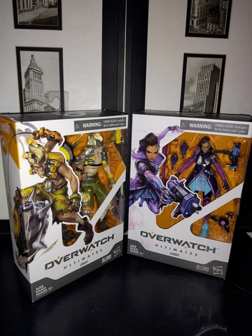 Hasbro Overwatch Ultimates - Junkrat and Sombra 2 Figures Action Figure Cover