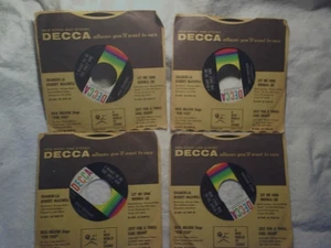 4-1960s THE MILLS BROTHERS 45rpm LOT-Gloria,I Want To Be The Only One,24509 - Picture 1 of 4