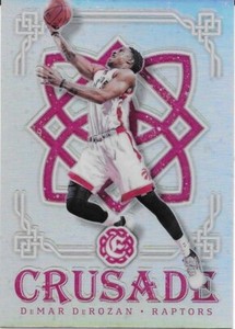 2016-17 Panini Excalibur Crusade Silver #9 DeMar DeRozan - Toronto Raptors