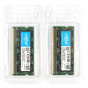 Crucial 10x 8GB 2Rx8 PC3L-12800S SODIMM Laptop Memory Intel DDR3L 1600Mhz 204Pin - Picture 1 of 12