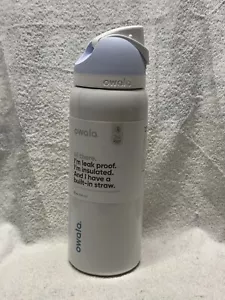 Owala Snow Globe 32 oz. FreeSip White Target Special Edition Fast Shipping - Picture 1 of 7