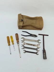 Mini bag tool kit Porsche 356 911 912 914 wrench pliers hammer A B Volkswagen T1 - Picture 1 of 17