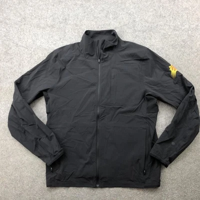 Phoenix Suns Jacket Mens Medium Black NBA Basketball Lululemon Team Logo Zip Up - Image 1 of 4