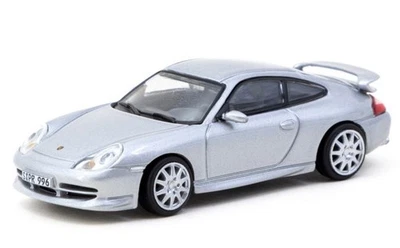 TARMAC WORKS PORSCHE 911 GT3 (996) - silver - Tarmac 1:64