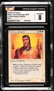 NORTHERN PALADIN Alpha Rare CGC 8 Vintage MTG [Nostalgium] - Picture 1 of 2