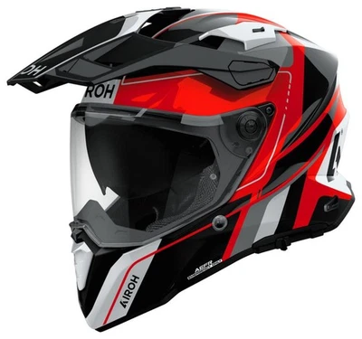 Full-Face Helmet Airoh COMMANDER 2 SKIP Red Gloss Foto 1 de 4