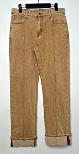Two 2 Fly Co. Damen Buckskin Tan Pant, Stretch Comfort Wide Leg, Gr. XL, NEU - Bild 1 von 14