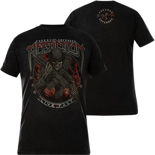 AFFLICTION T-Shirt FD Trailblazer Schwarz T-Shirts - Bild 1 von 1