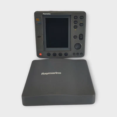 Raymarine SL760 Pathfinder Multifunction Display E63010 w/ Sun Cover and New LCD - Image 1 of 4