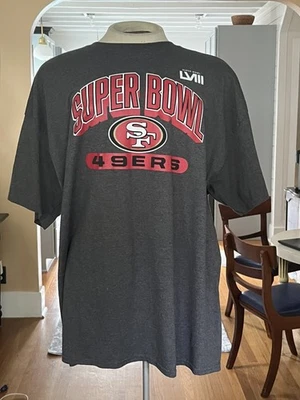 ¡NUEVO SIN ETIQUETAS! Camiseta del equipo NFL Apparel 49ers Super Bowl talla 2XL Foto 1 de 4