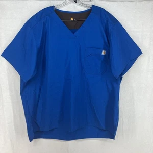 Carhartt Herren Scrub Top, blau Gr. XL Ripstop Utility Arbeitshemd Krankenschwester - Bild 1 von 15