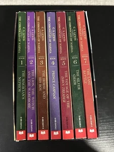 C.S.Lewis Die Chroniken von Narnia 7 Taschenbuchserie Collector's Edition 2000 - Bild 1 von 8
