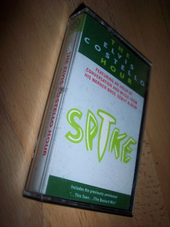 1989 Elvis Costello Hour Spike Cassette - Image 1 of 1