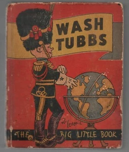 Wash Tubbs In Pandemonia #751 Big Little Book ~ Roy Crane ~ (1934) Whitman - Picture 1 of 9