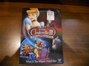 Cinderella III (3) A Twist in Time Walt Disney Pictures Presents DVD-Brand New - Picture 1 of 2