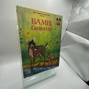 Bambi Grows Up Hardcover First Edition 1979 Disney Wonderful World Of Reading - Picture 1 of 14