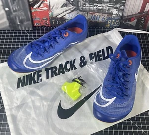 Nike Zoom Ja Fly 4 Racer Blue Track Spikes - DR2741-400 - Men's Size 10  NEW - Picture 1 of 12